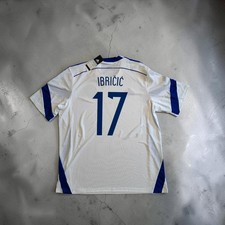 Senijad Ibricic #17 Bosnia Jersey Football Shirt Bosna BiH XL WC2014 Trikot Away