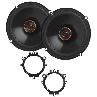 Infinity REF607FSL 6.5'' Shallow Speakers + A65S Adapter Plates