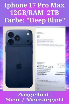 Apple IPhone Pro Max 2TB