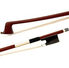 Pro Master Antique Pernambuco Violin Bow 4/4 Special Ebony Frog Silver Stiff 62g