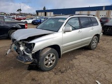 Rear Door OEM Left Driver Back Complete Silver 1C0 2001-2007 Toyota Highlander