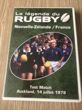 LA LÉGENDE DU RUGBY NOUVELLE ZÉLANDE FRANCE TEST MATCH JUILLET 1979 DVD RARE