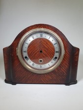 Vintage Mantel Clock Case Made In England For Parts Clockmakers Spares