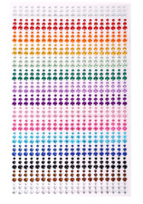 900PCS Self Adhesive Rhinestone Stickers, Gem Sticker for Face