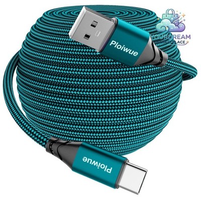 USB C Ladekabel Schnellladekabel geflochten für PS5 Samsung Huawei Mi9 4M