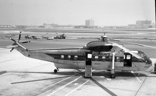 Orig LARGE Aircraft Neg N301Y SIKORSKY S 62 Los Angeles Airway LOS ANGELES CA#97