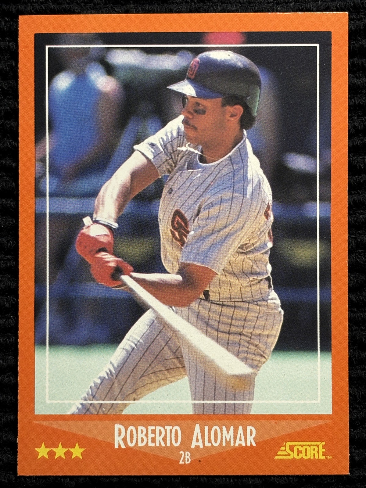 1988 Score Rookie & Traded #105T Roberto Alomar San Diego Padres
