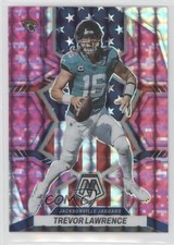 2022 Panini Mosaic National Pride Pink Camo Prizm Trevor Lawrence #267 4z8