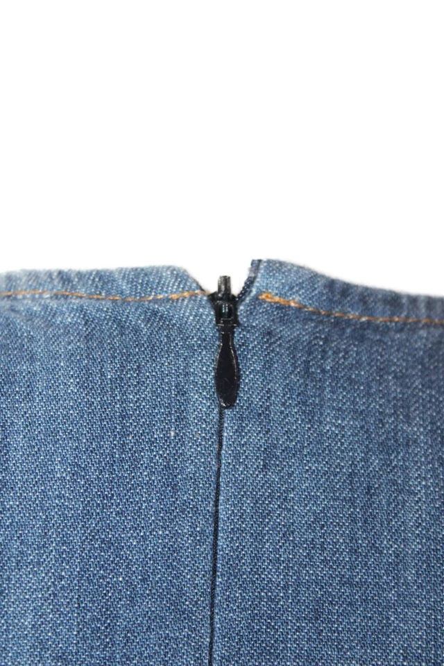 A.P.C. Mono X Goop Mujer Algodón Denim Manga Larga Azul Talla 36 Foto 4 de 4