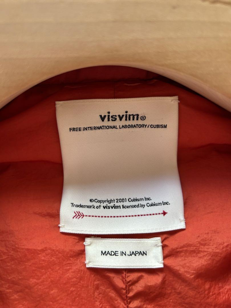 VISVIM★STRABLER DOWN VEST OVERDYE オレンジ2 visvim Strabler Down Vest Overdye Orange 2 Men's #EC ABA | eBay