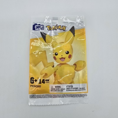 Mega Blocks Pokémon Pikachu Pikachu Construx Mattel Figur Neu Guter Zustand Ovp