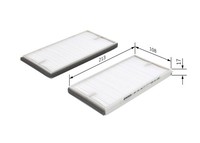 Innenraumfilter Bosch 1 987 432 156 Partikelfilter FüR Ft Ht Vitara Gt Suzuki