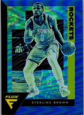2020-21 Panini Flux #66 Sterling Brown Blue Pulsar