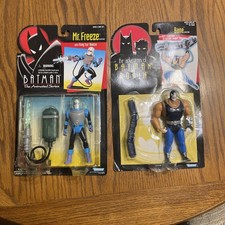 1992 Kenner Batman The Animated Series Mr. Freeze And Bane