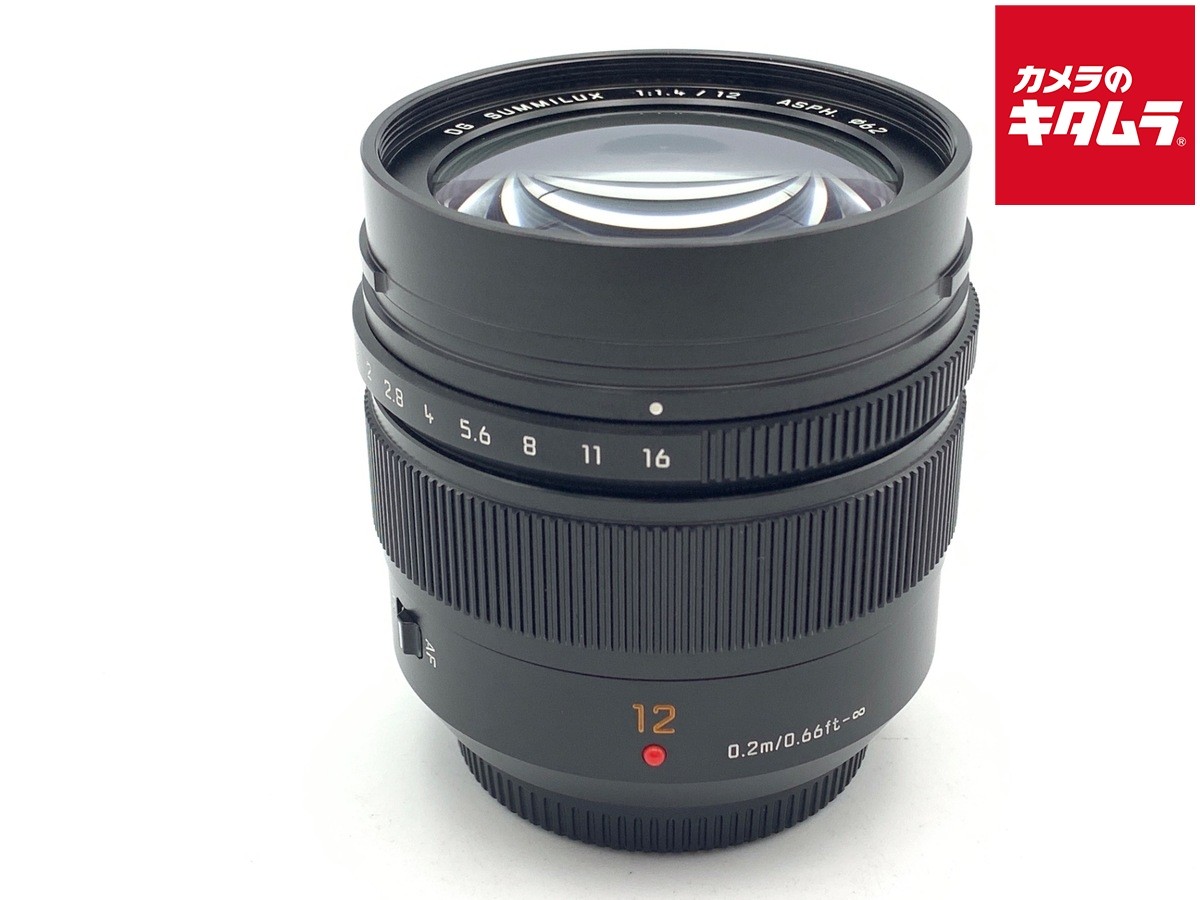 LEICA Summilux 12mm f/1.4 ASPH レンズ Panasonic Leica DG Summilux 12mm f/1.4 ASPH. Lens H-X012 B&H