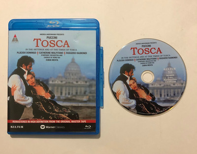 Tosca  (Blu-ray ) Puccini Warner Classics Kultur
