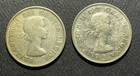 Canada 1953 Small/Large Dates Silver Coins:  ASW 0.6 oz-BSTK0124-127/128