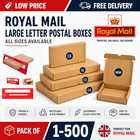 Large Letter Mailing Boxes Royal Mail PIP C4 C5 C6 C7 DL Cardboard Postal Box UK