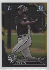 2016 Bowman Chrome Prospects Black & Gold Refractor Franklin Reyes #BCP208 1h5