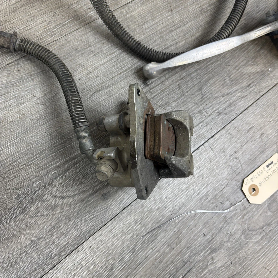 Yamaha Grizzly 660 2002 conjunto de freno delantero 5 km-25873-00-00 Foto 2 de 4