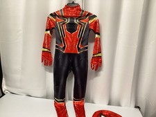 Spider-Man Jumpsuit- Halloween Costume- Size: Child 9-10 - NWOT