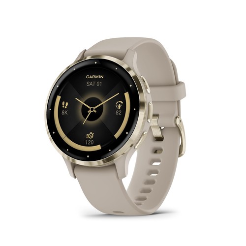 Garmin Venu 3S AMOLED GPS smaller sized Smartwatch with All-day Health Monitorin
