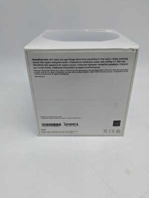 Apple HomePod 第１世代箱、シール付、説明書付属 Apple HomePod 第1世代箱、シール付、説明書付属 - スピーカー