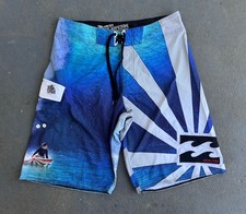 2011 Billabong Andy Irons Rising Sun Pipe Masters Board Shorts.34  .mint