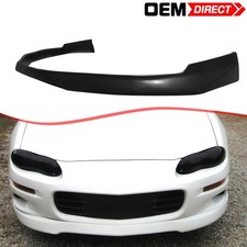 Fits 98-02 Chevy Camaro 2-door Front Bumper Lip Splitter Evo Style Unpainted Pu