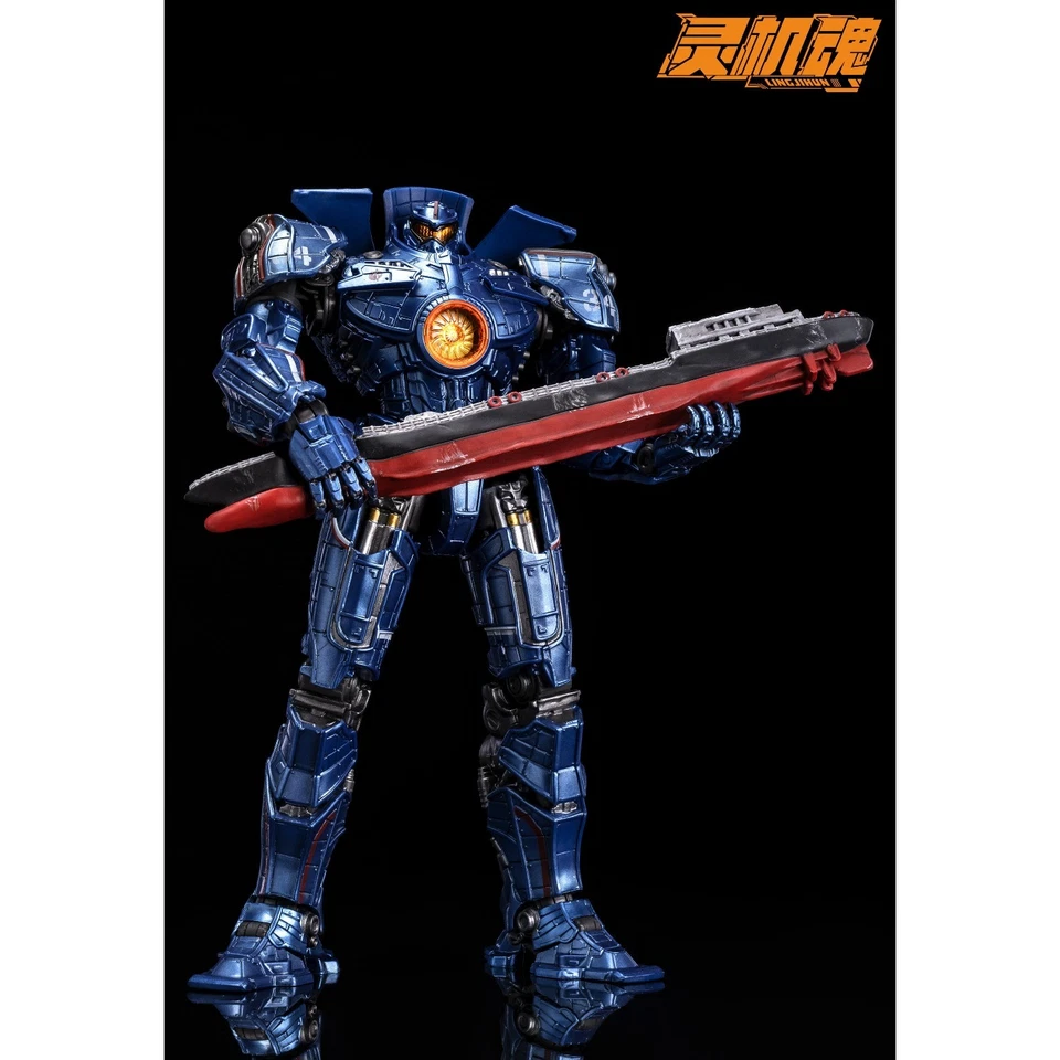 LINGJIHUN Pacific Rim Gipsy Danger Lite Ver Mech Toys Action Figure Collection - Image 3 of 4