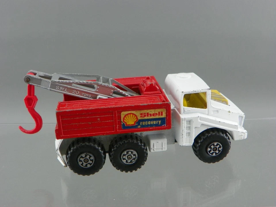 Vintage 1975 Matchbox Battle Kings K-14K-110 Shell Recovery Vehicle Tow Truck - Image 2 of 4