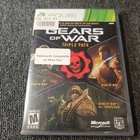 Gears of War: Triple Pack Microsoft Xbox 360 Good Condition NTSC CIB Complete