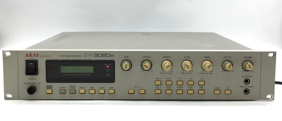 AKAI EWI3020m Soundmodul Analog Modular Wind Synthesizer funktioniert getestet - Bild 2 von 4