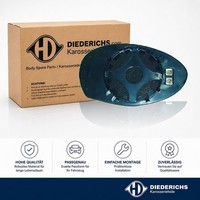 Spiegelglas Aussenspiegel Links Diederichs 3041127 FÜR Alfa Romeo
