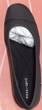 Easy Spirit SEAVIEN3 Black Slip-On Women's Flats US 6 W MPN SEAVIEN3