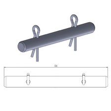 Moto-Master Bremsbelag Gleitstift (für: Yamaha FJR 1300A ABS RP08 03 vorne )