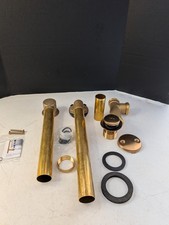 Kit de desbordamiento de drenaje de plomería para bañera de latón Artiwell 629919CPZ