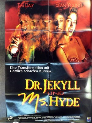 Dr. Jekyll und Ms. Hyde - Tim Daly - Videoposter A1 84x60cm gefaltet