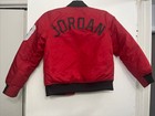 Red Air Jordan Bomber Jacket Size Youth Small 8-10 Years, 100% Not Damaged.