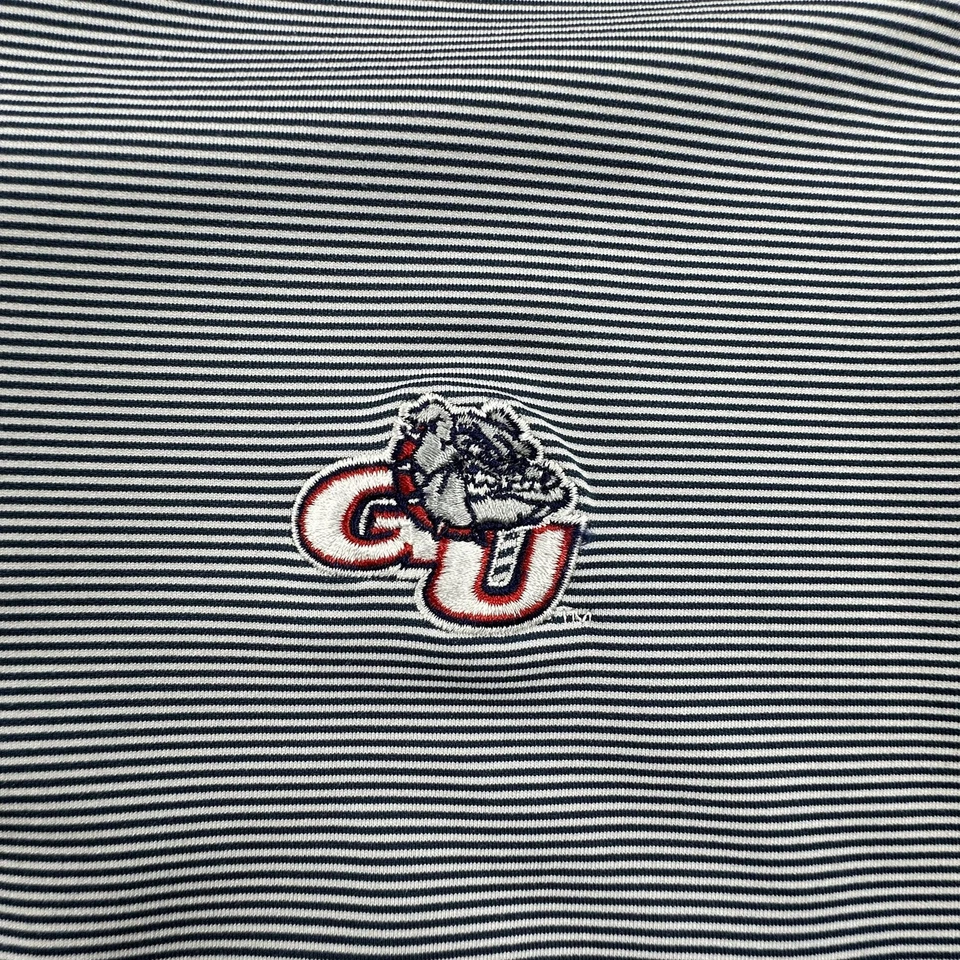 Gonzaga Bulldogs Pullover Mens XL Blue White NCAA Basketball Peter Millar - Image 3 of 4