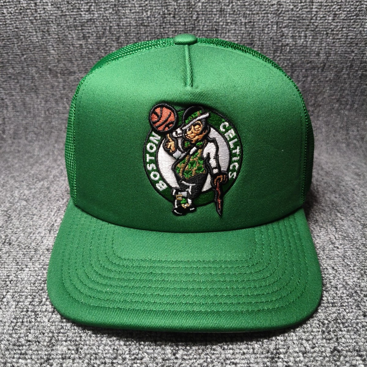 Mitchell & Ness Boston Celtics NBA Green Trucker Snapback Hat