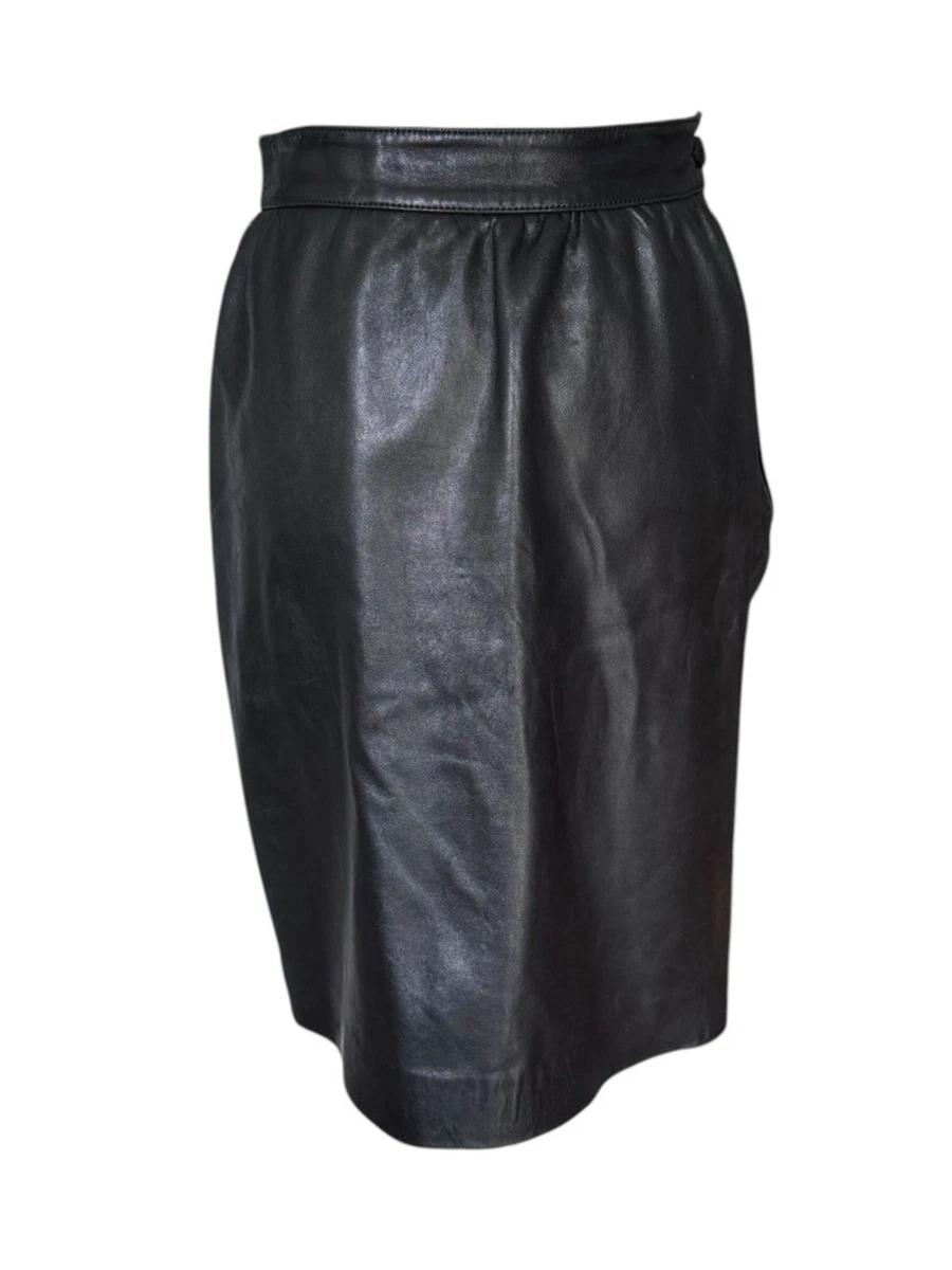 Saint Laurent Leather Skirts for Women for sale | eBay