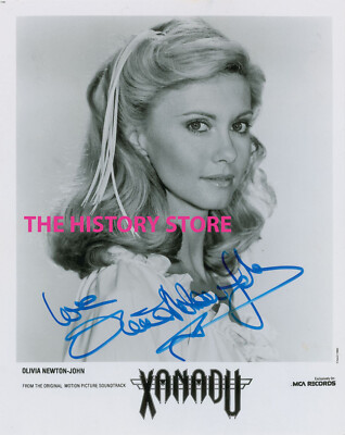 Olivia Newton John - Classic Signed Image - Grease - Xanadu - 10x8