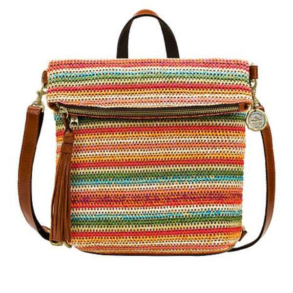 Unique Patricia Nash Brown Braided Leather Convertible Shoulder Bag backpack Ret Amazon.com: Patricia Nash Luzille 100% Full Grain Leather  main image 2