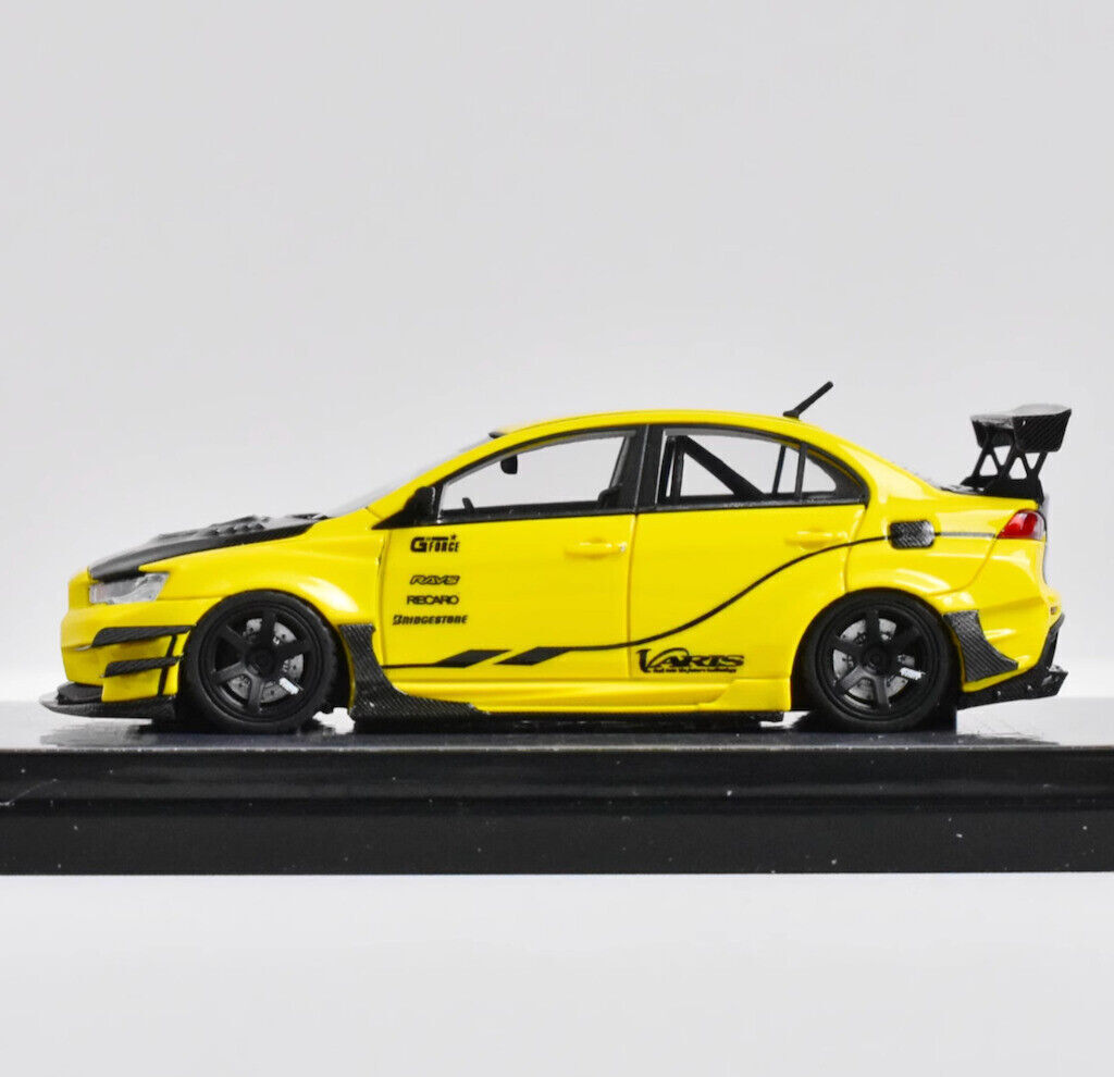 GB 404Error 1:64 Yellow Lancer Evolution EVO X Varis Model