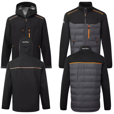 Wasserdichte Regenhaube Jacke & Hybrid Leitblechjacke Winter Sicherheit Arbeitskleidung Mantel