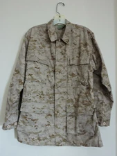 Mil-Spec Plus Desert Digital Camo Lightweight Rip Stop Small Regular Jacket
