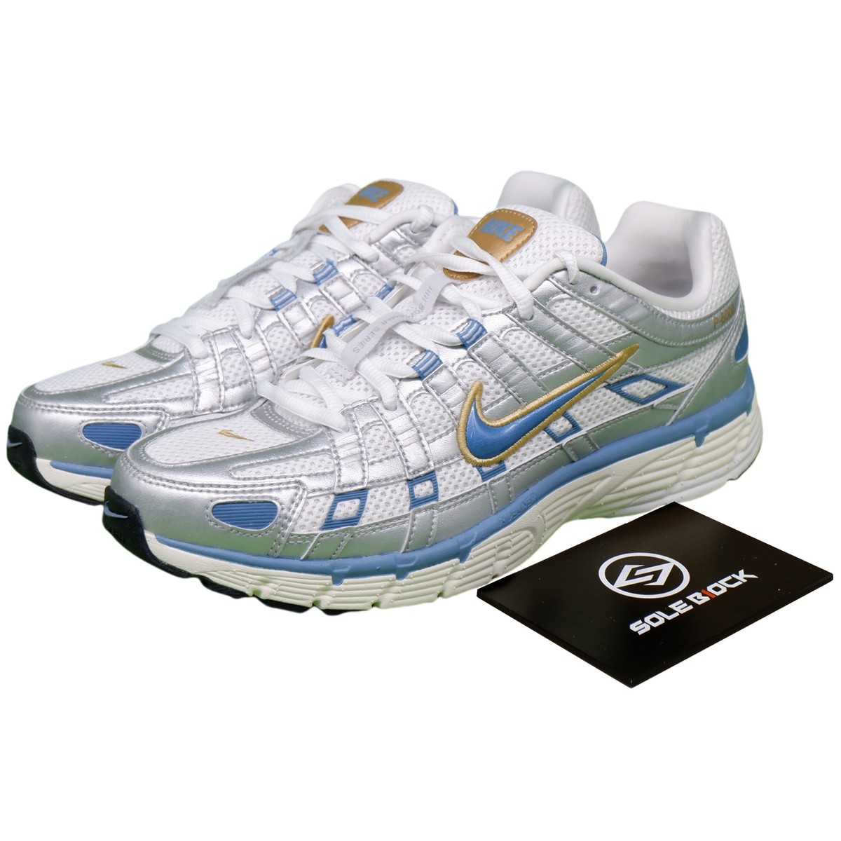 NIKE / ローカットスニーカー/28cm/WHT/HJ7246-100 Nike P-6000 'Metallic Silvery-Aegean Storm' Men's HJ7246-100 | eBay