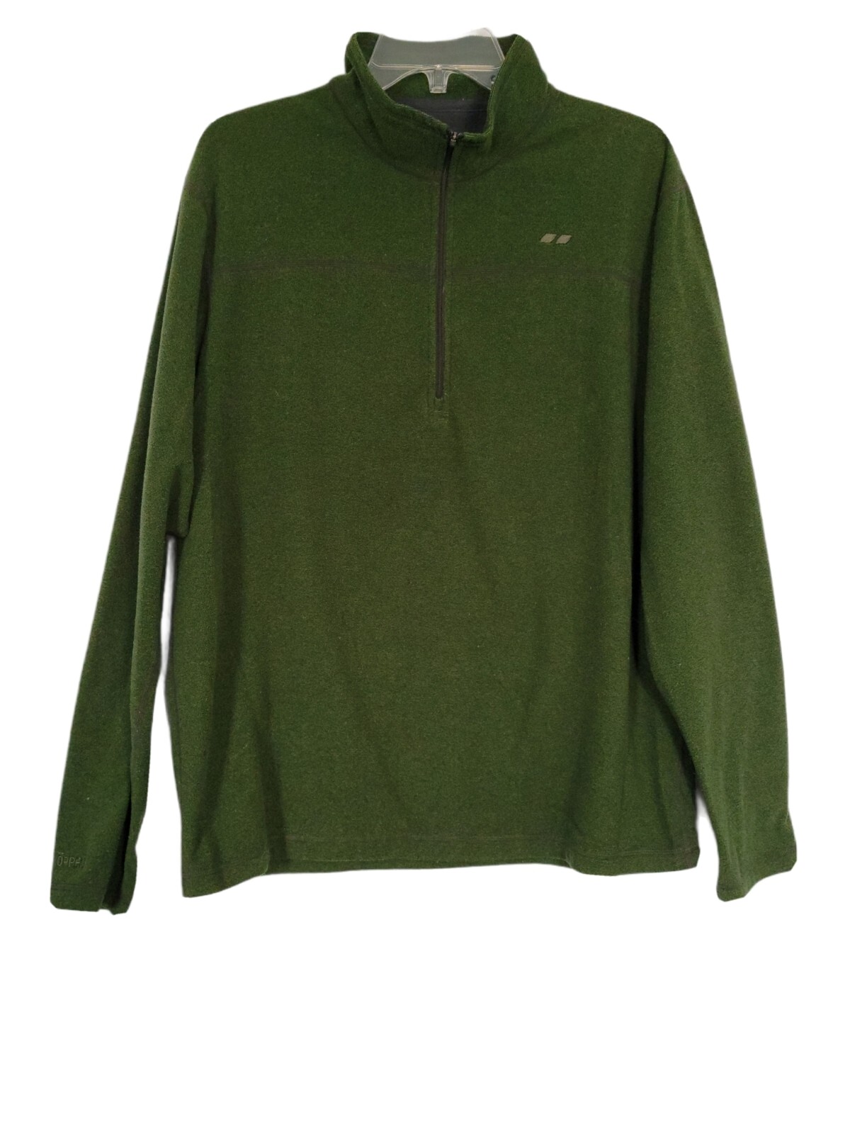 KOPPEN MENS SZ L GREEN FLEECE SWEATER 1 