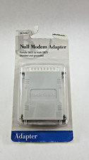 RadioShack 26-1496, Null Modem Adapter, Female DB25 - Male DB25 Serial Port NEW